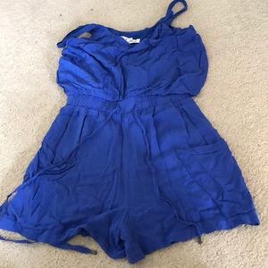 BCBG Blue Romper